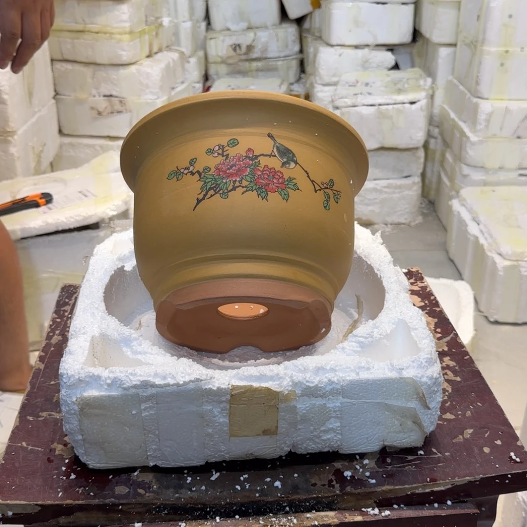 紫砂花盆口径20.14口径