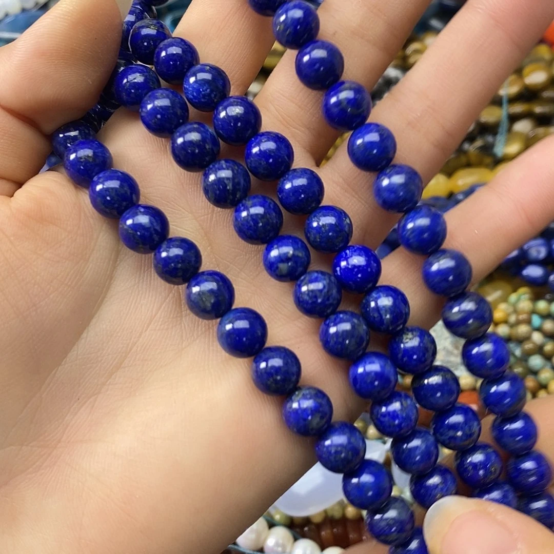 玛瑙/玉髓未镶嵌珠宝半成品卡八青金一条