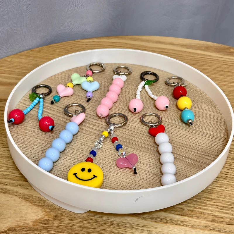 手机壳挂件可爱ins风甜美手机链女款短款适用苹果通用16promax