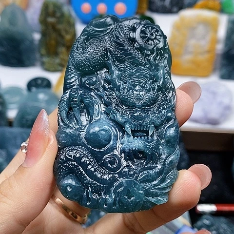 未镶嵌定制翡翠龙