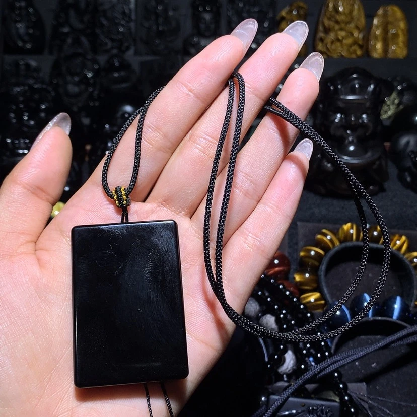 【闪购商品】未镶嵌黑曜岩珠宝奇石大**D