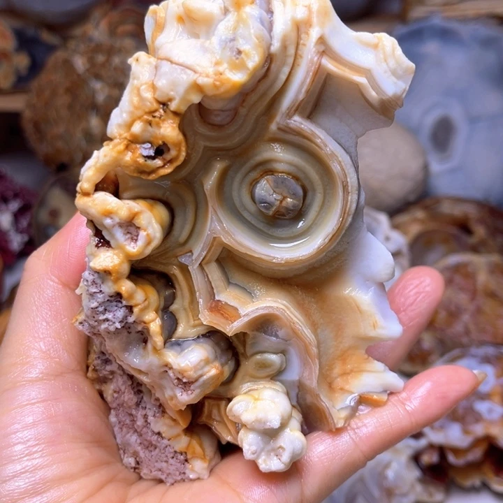 石材马达加斯加缠丝玛瑙