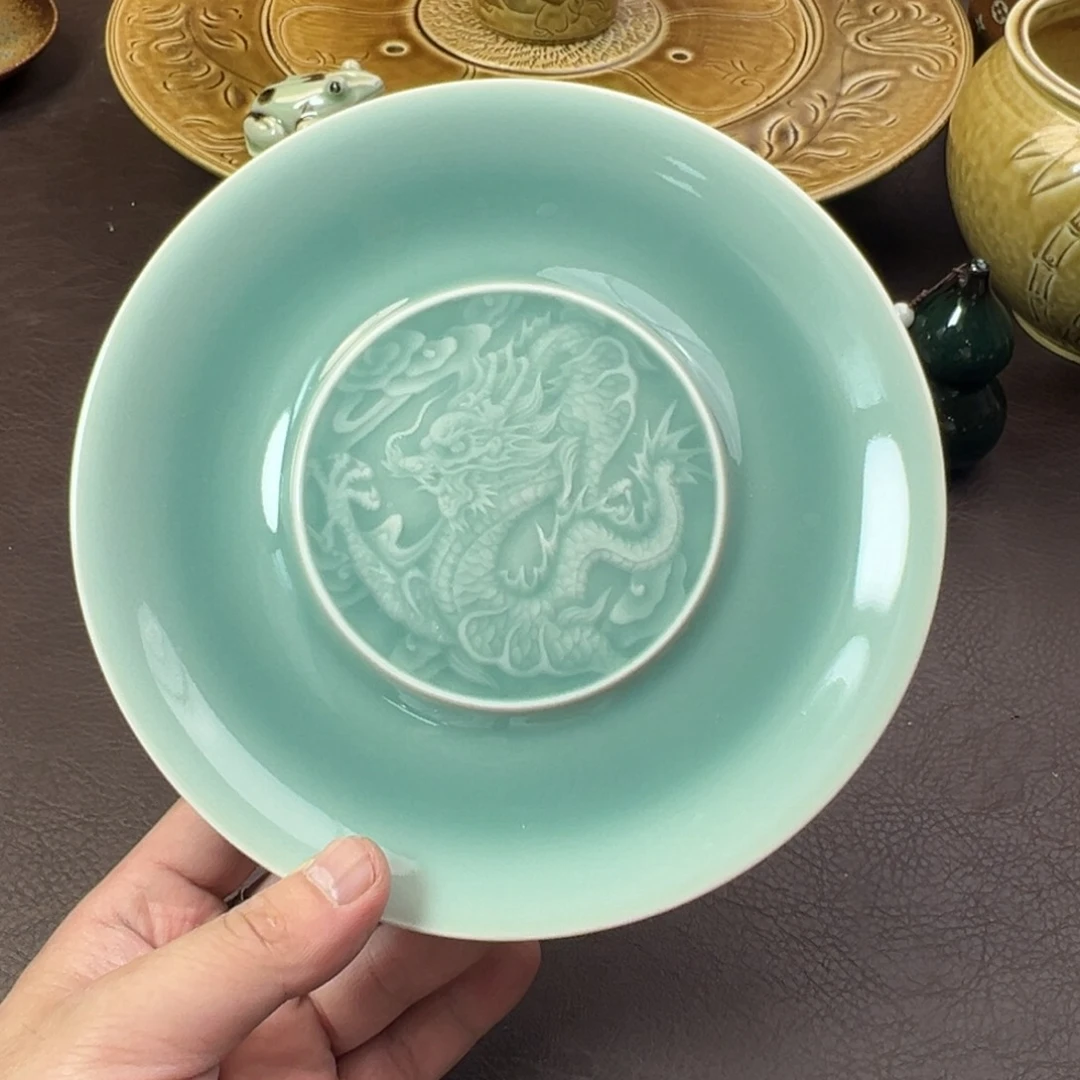 青瓷茶器青瓷茶器微瑕