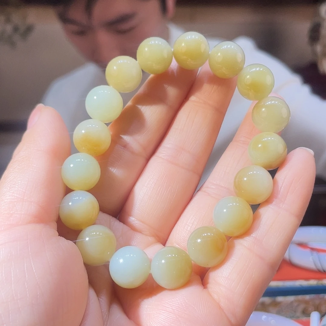 和田玉（糖玉）未镶嵌手链