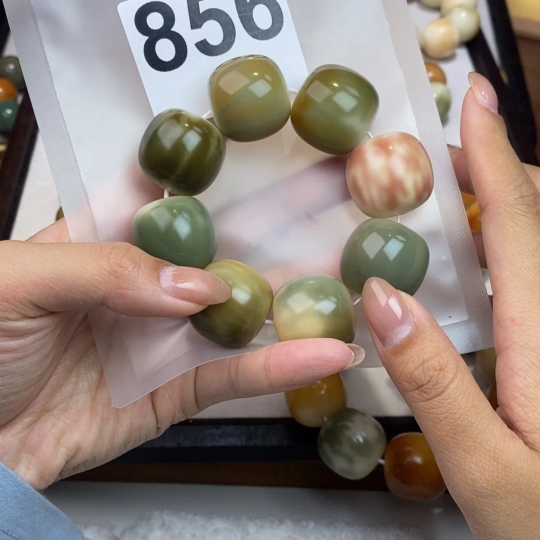 白玉菩提吊坠厚**物856高货干磨