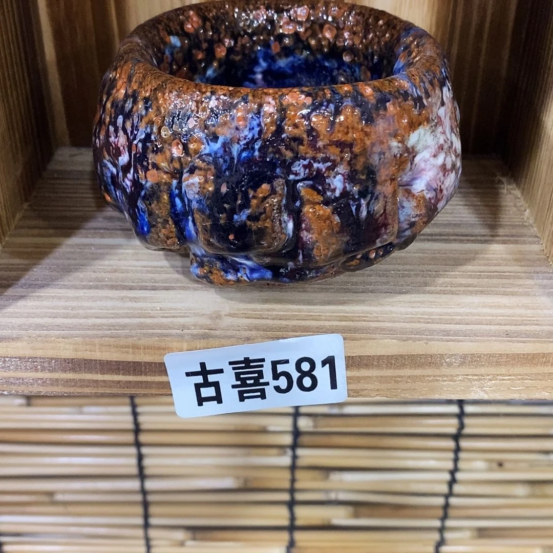 陈***然粗陶柴烧志野茶器