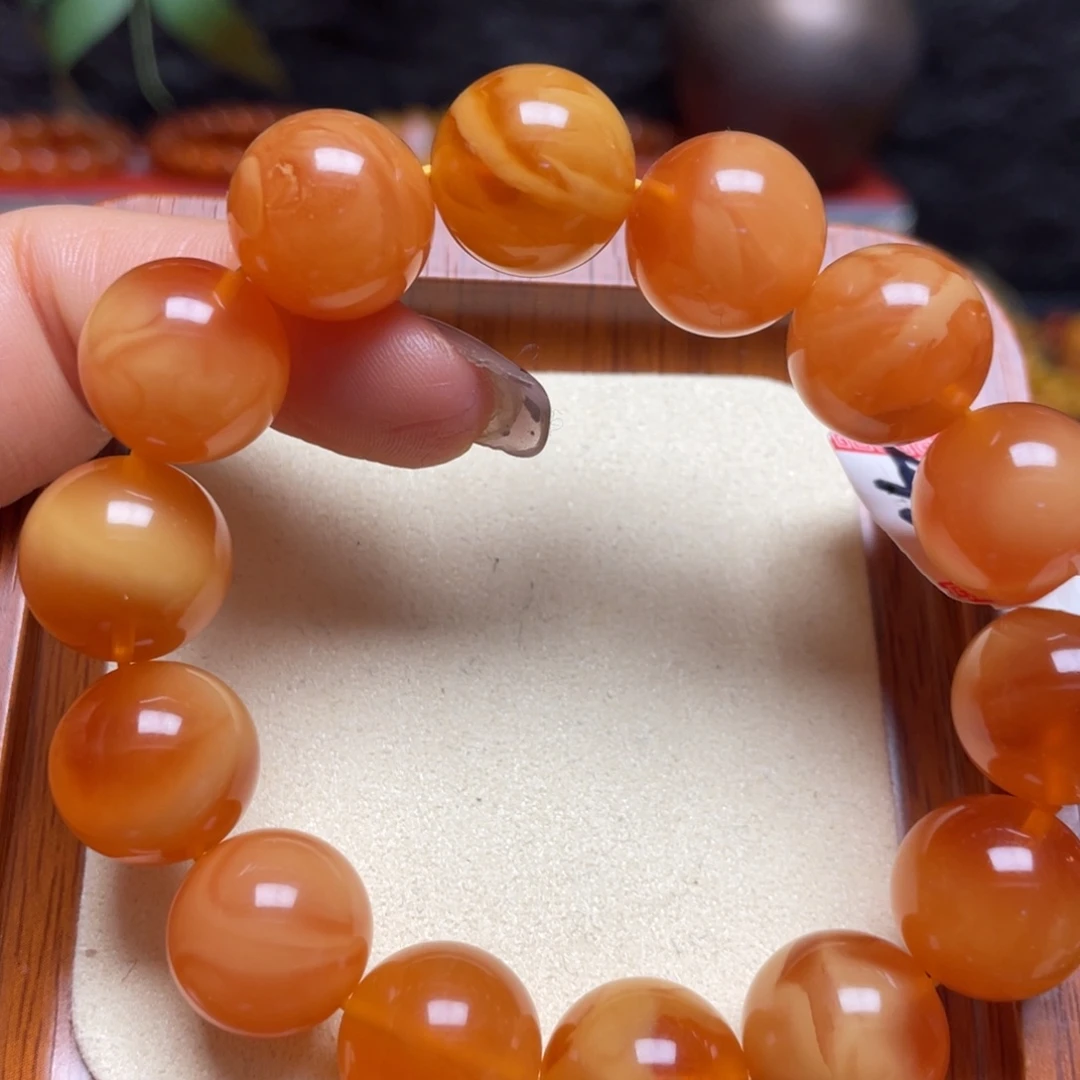 蜜蜡未镶嵌手链手串