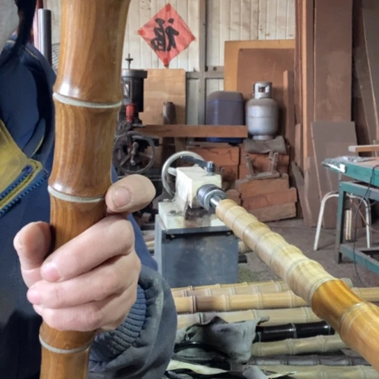 三**月绿檀竹节77x3.2