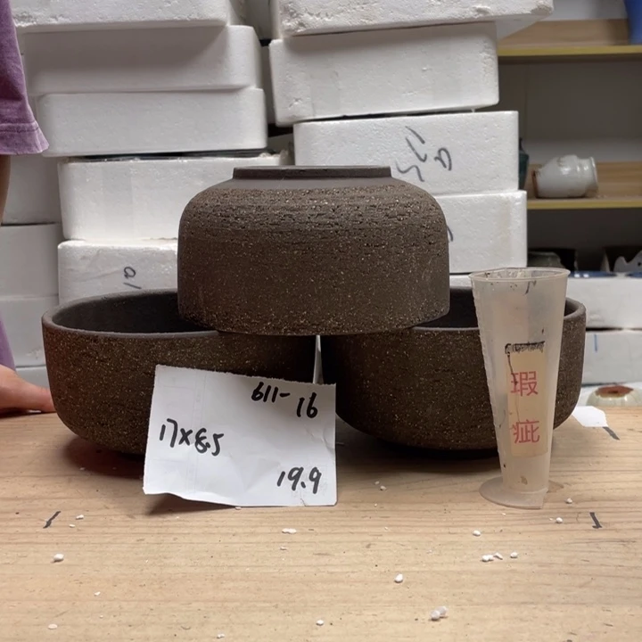 紫砂花盆多肉花盆微瑕16