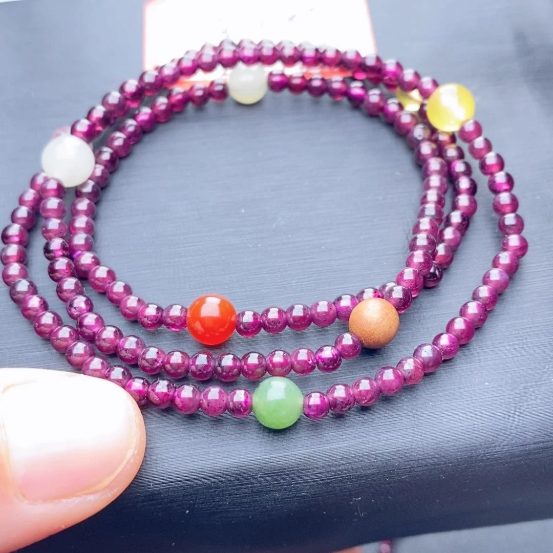 石榴石手链未镶嵌