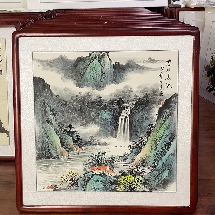 国画带框尺寸63*63厘米