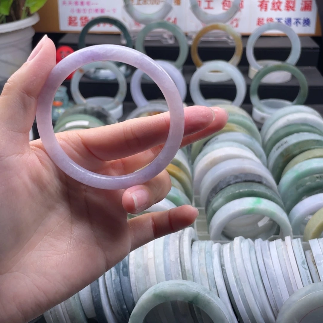 【闪购商品】未镶嵌手镯定制翡翠R*d