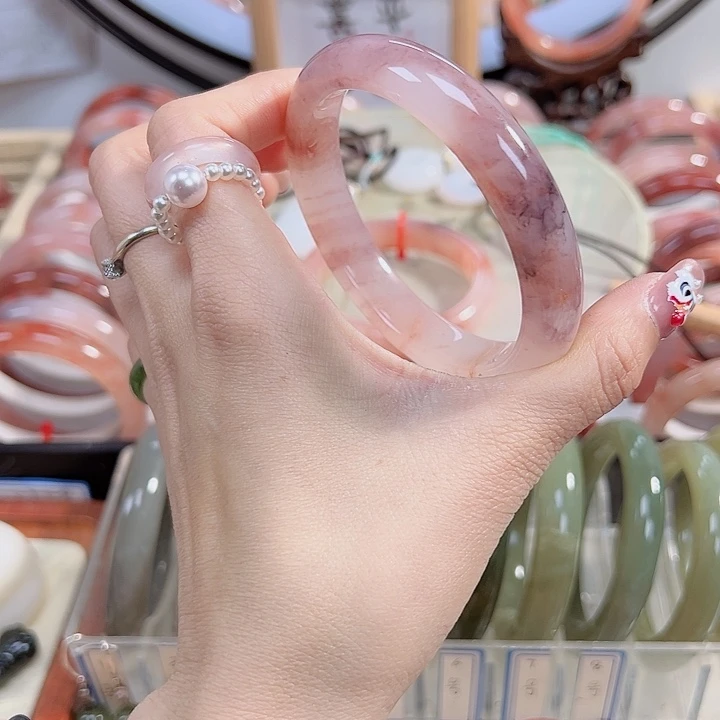 石英质玉手镯未镶嵌海****6