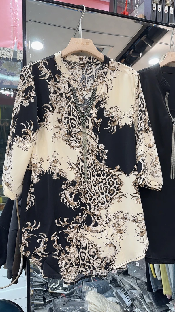 2025四季款醋酸段上衣