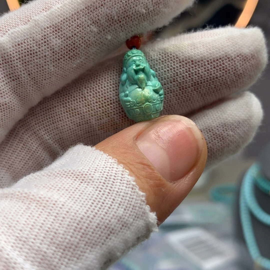 绿松石挂件未镶嵌