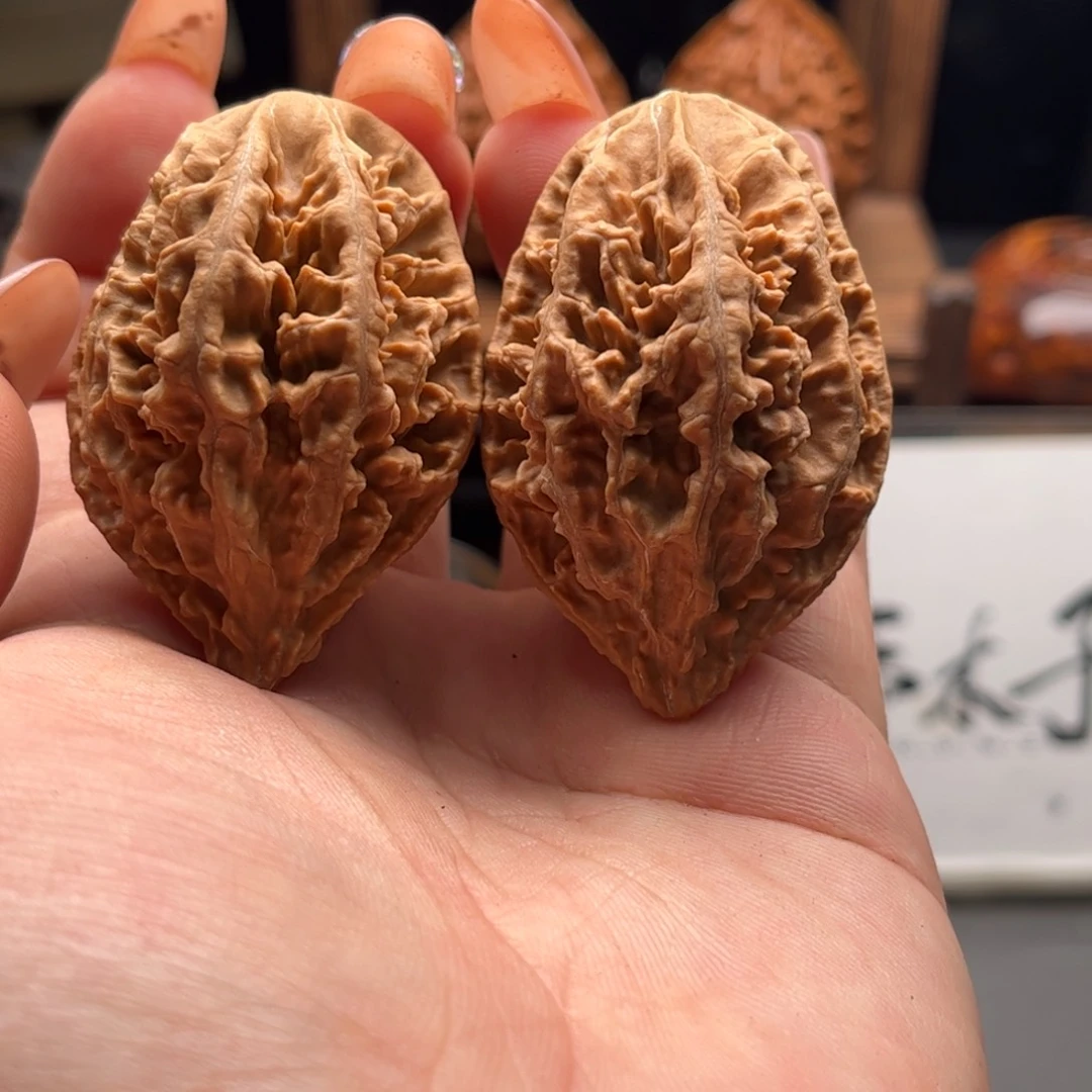 文玩核桃把件关东木子家楸大胖21