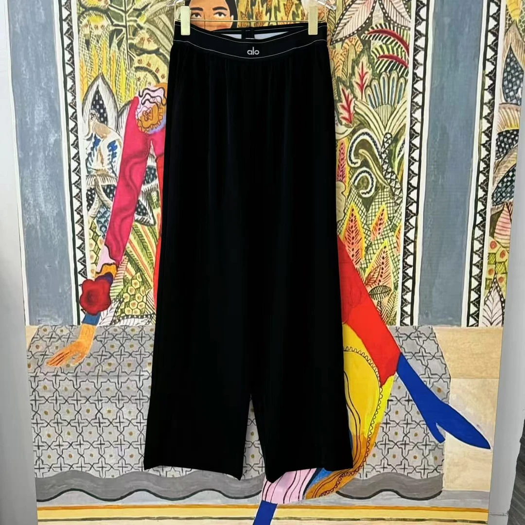 【大G精选】“米兰达” 法式弹力腰垂感凉爽直筒裤