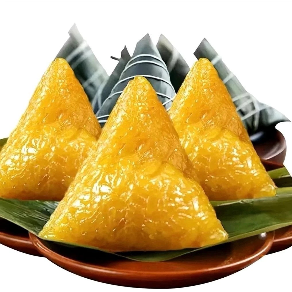 【福建松溪手工粽子】福建南平松溪手工粽豆沙肉馅200g植物碱糯米粽