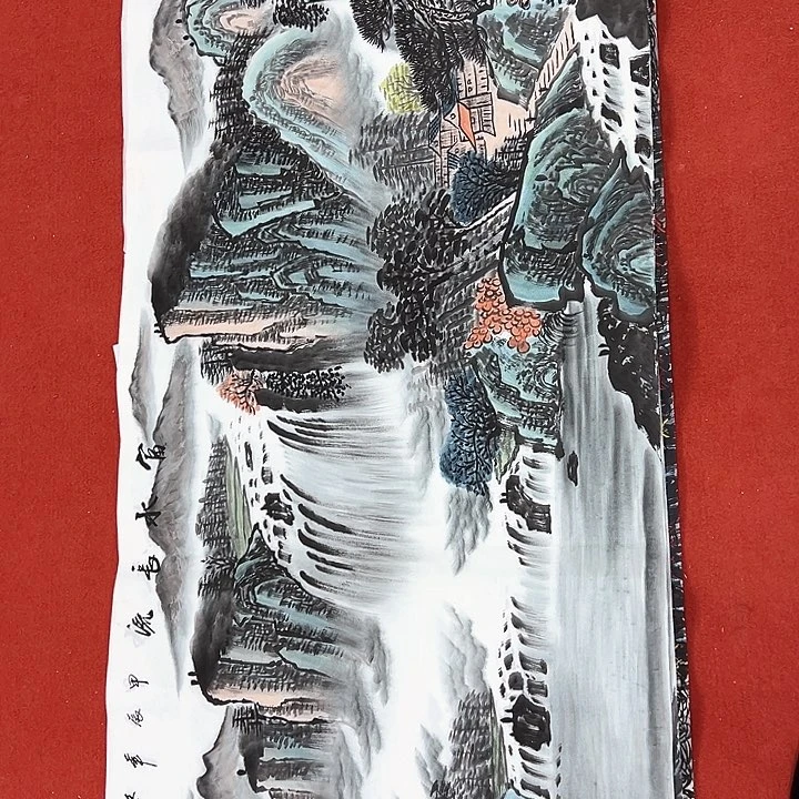 国画新年快乐新号加油