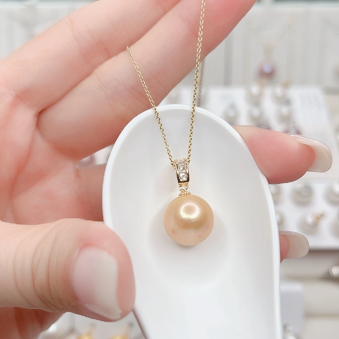 吊坠(赠链)淡水珍珠合金