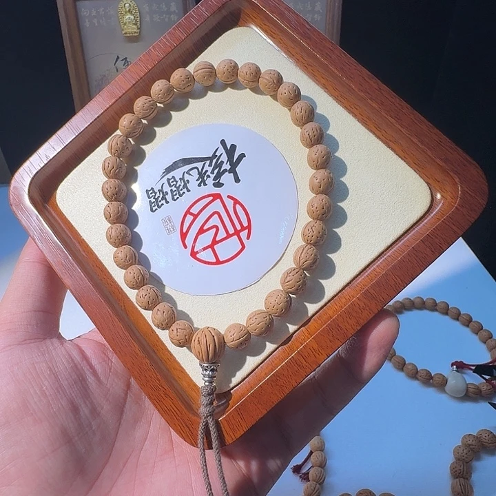 迁***院桃核吊坠野生小黄桃