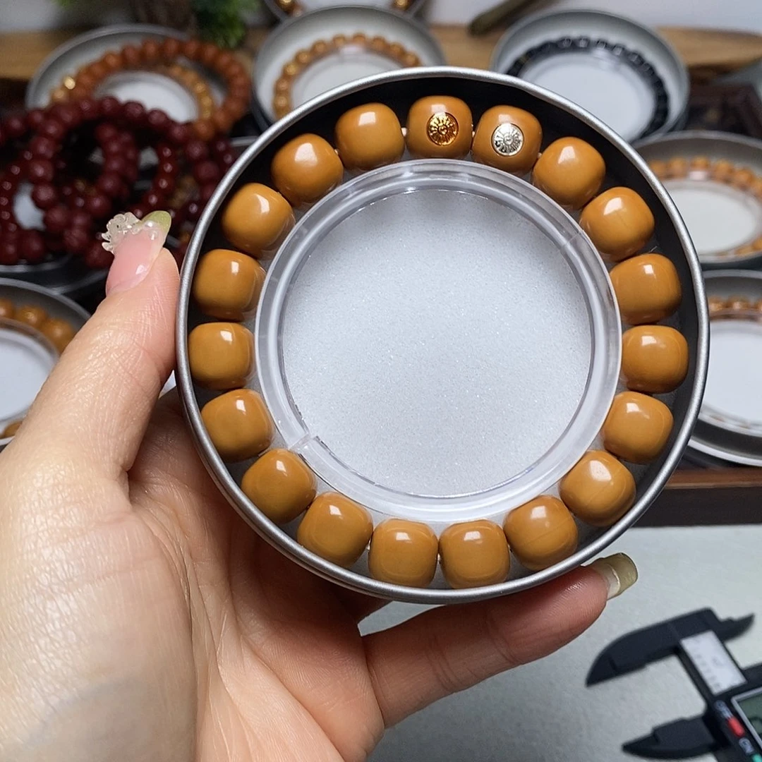 猴头核桃手串340号12左右双标龙炎方糖六方全品