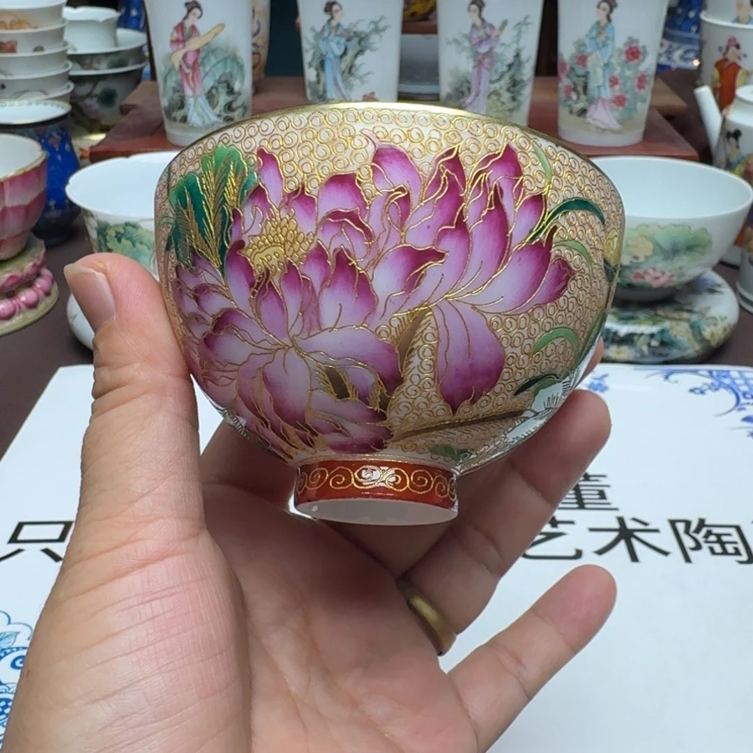景德镇手工手绘展示
