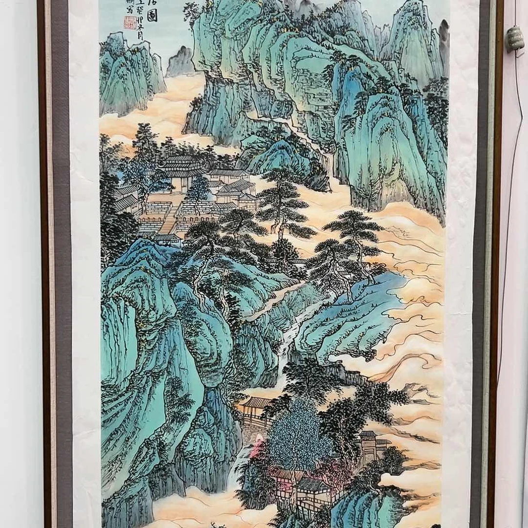 国画苏珊展览原作