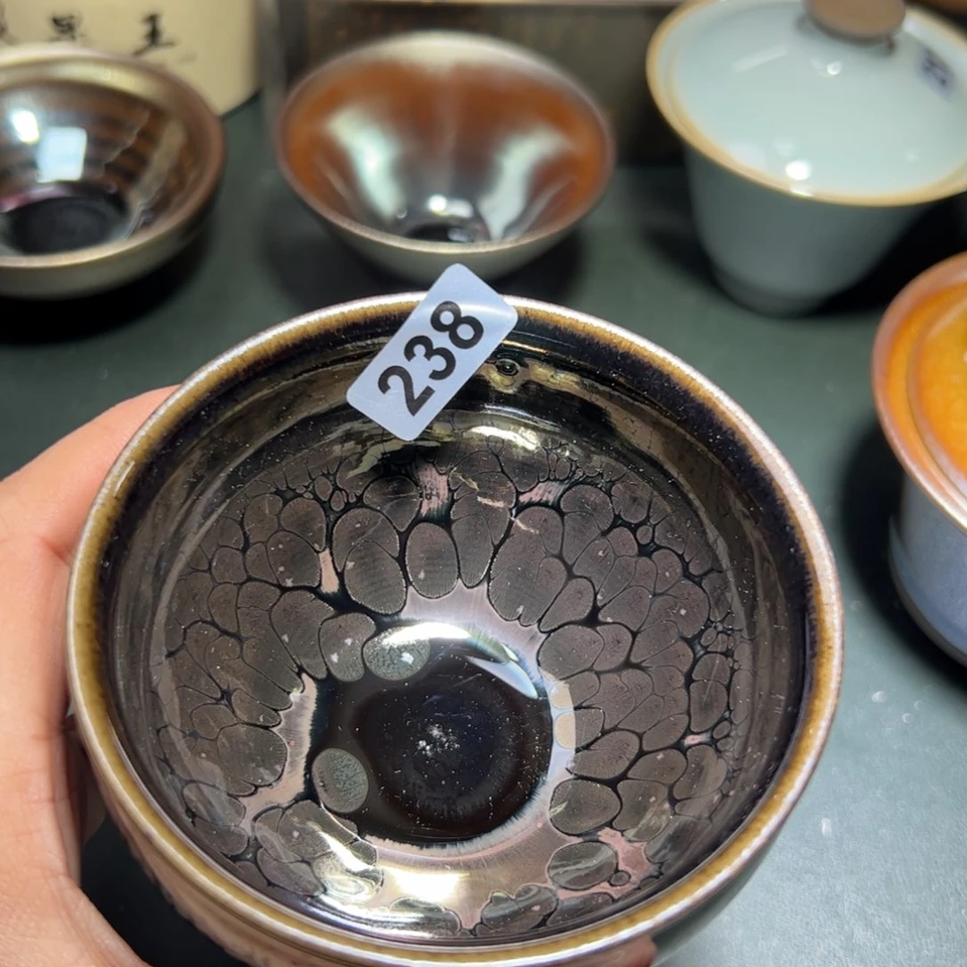 茶盏逍*者全手工原矿原釉建盏