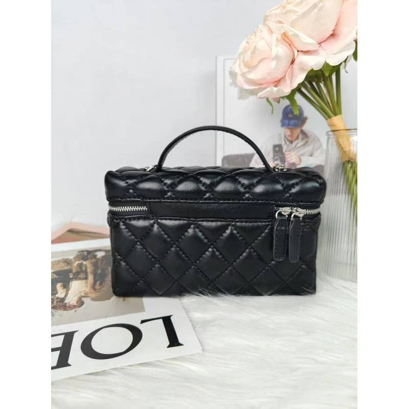 小众设计真皮女包时尚简约单肩斜挎包包-5006黑