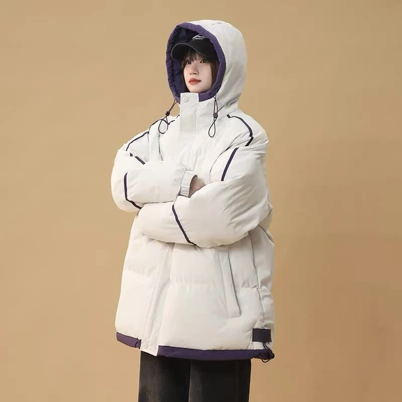 【面包服】冬季加厚保暖高档时尚外套设计感百搭女装4744[JLYS]