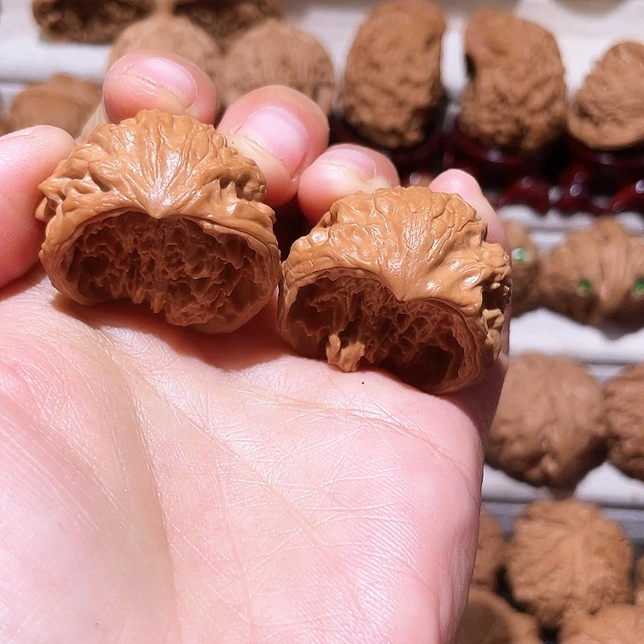 把件文玩核桃全品蛇头35尺放漏款