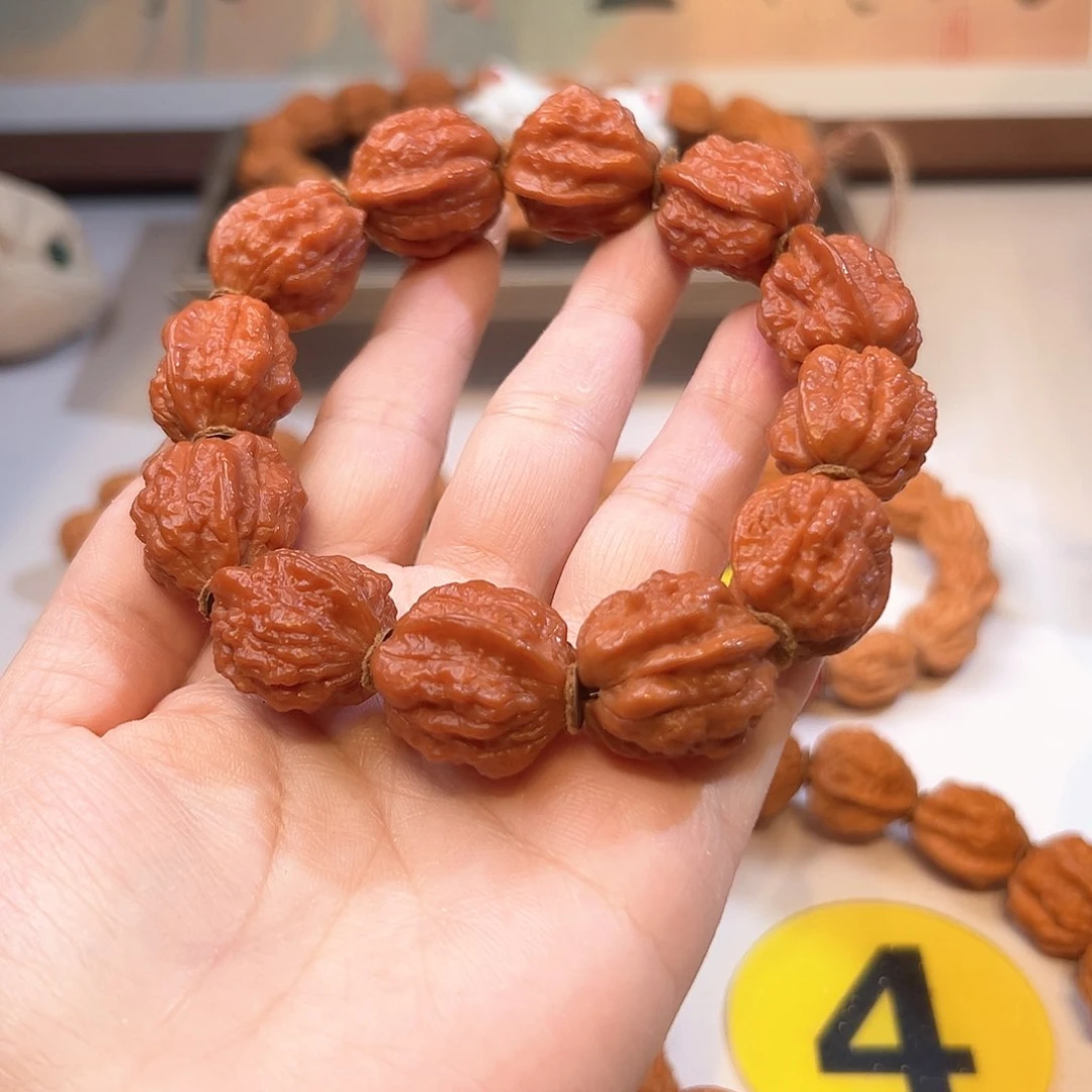 文玩核桃手串小金蟾