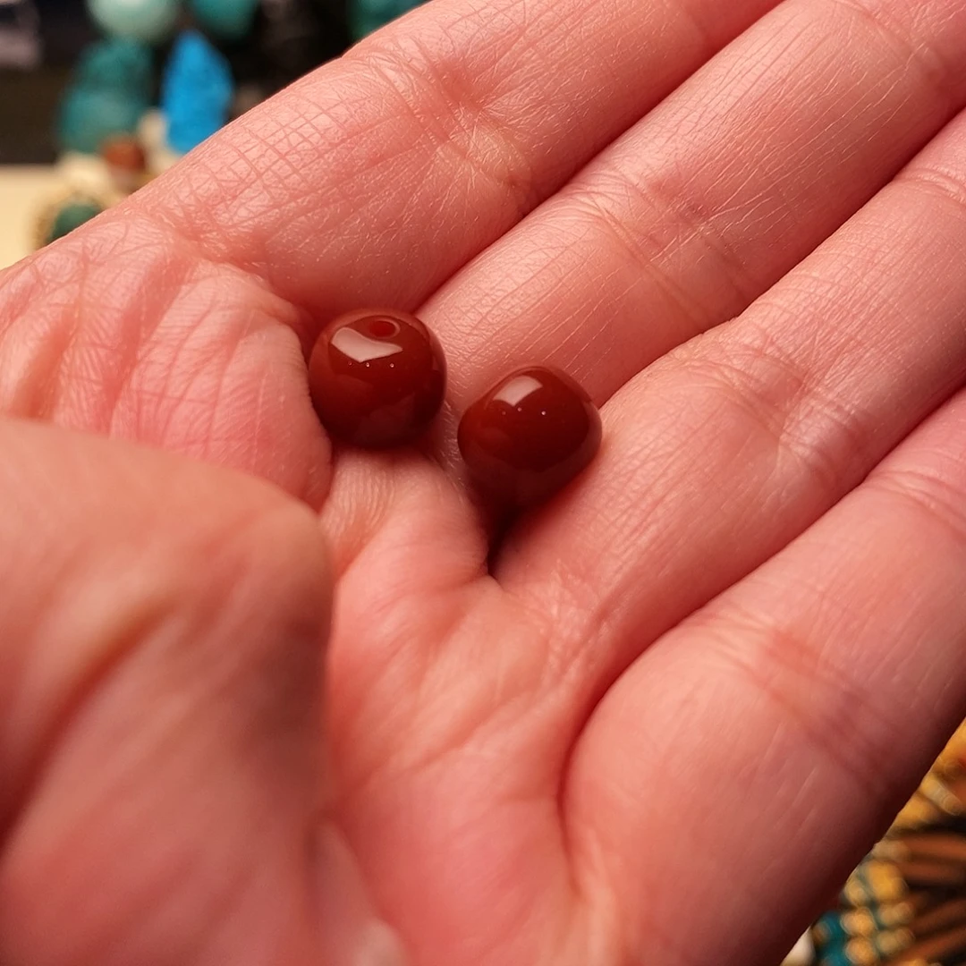 南红玛瑙配饰未镶嵌广****仔