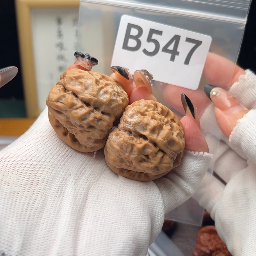 把件文玩核桃38蛤蟆头a547