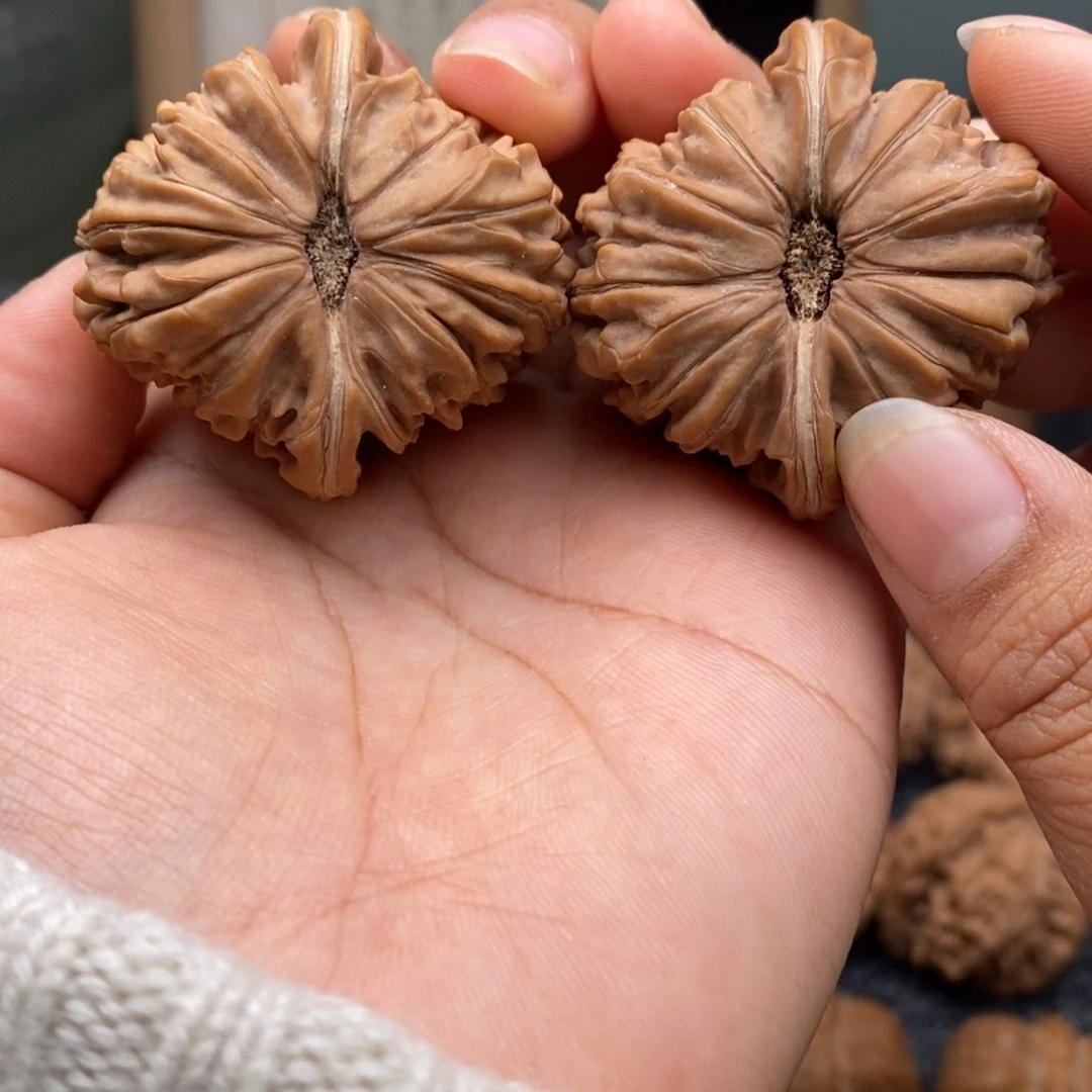 文玩核桃把件42拱桥楼