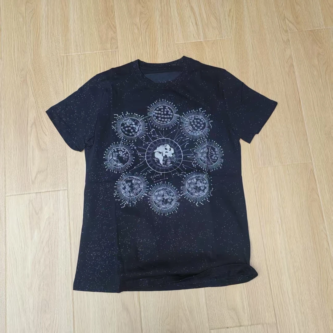 【南油玲姐】黑色圆领新款T恤TX827