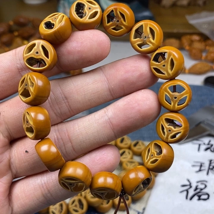 橄榄核手串/手链橄榄核雕工艺手串