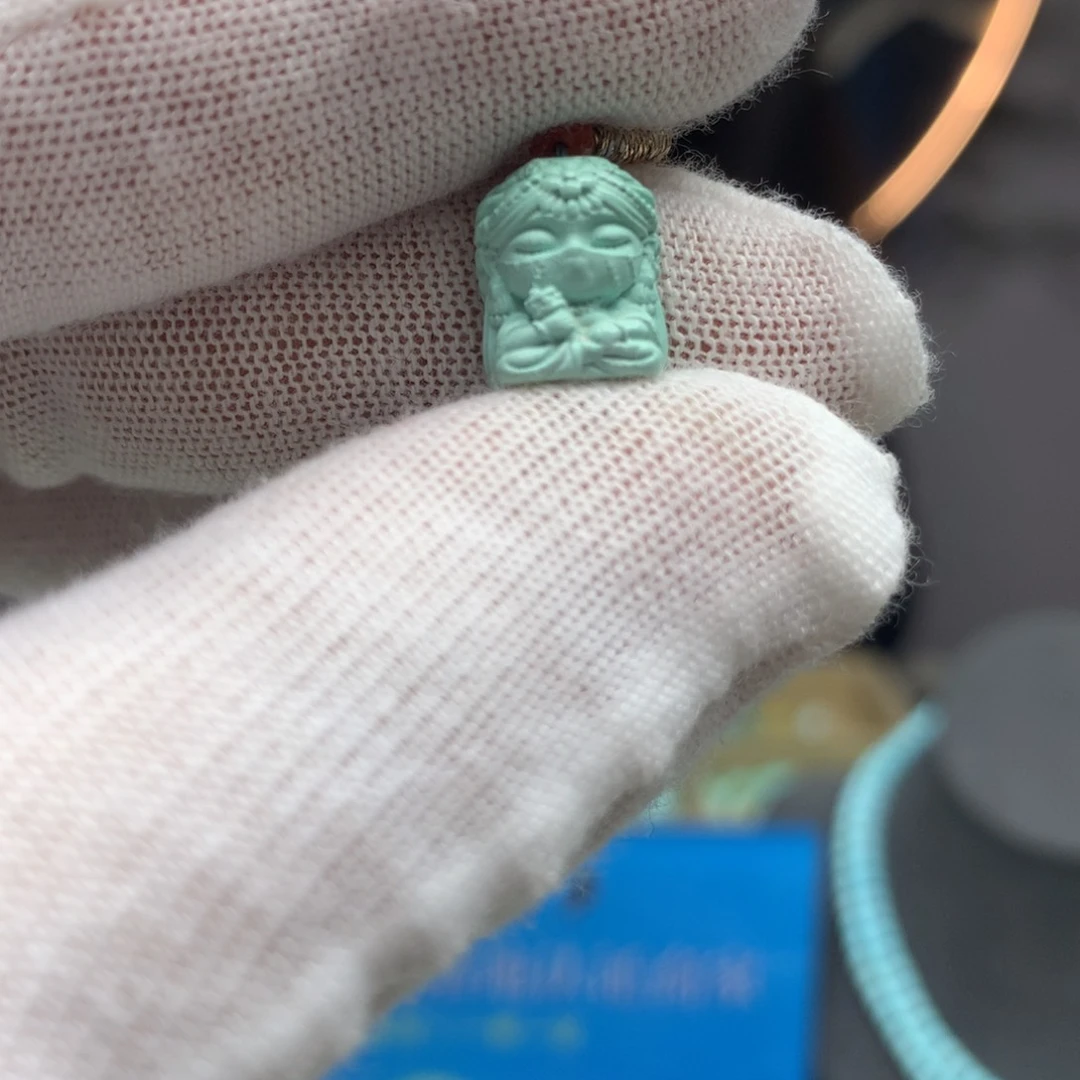 绿松石挂件未镶嵌