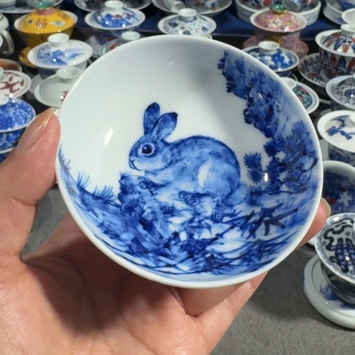 景德镇手工手绘杯