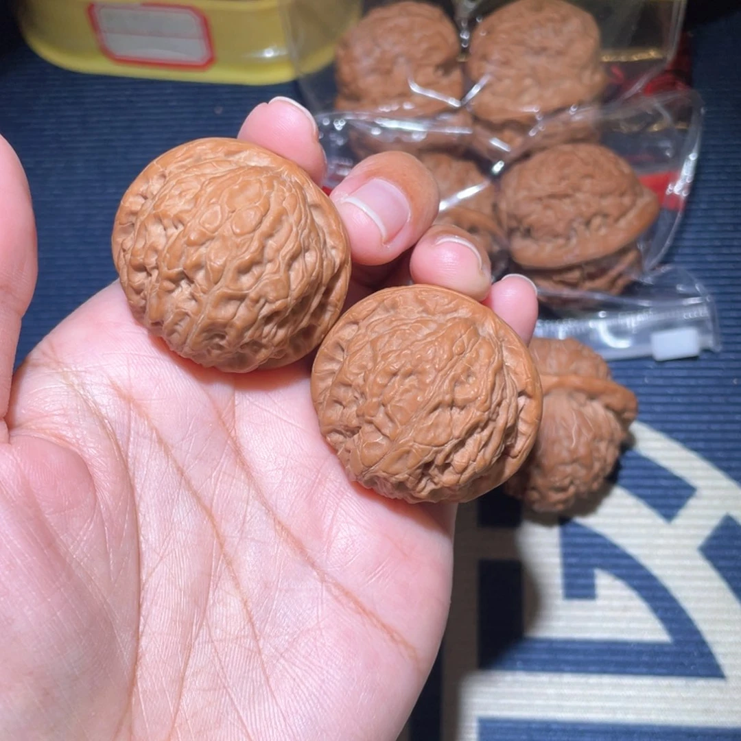 文玩核桃吊坠居*盒乾隆磨38