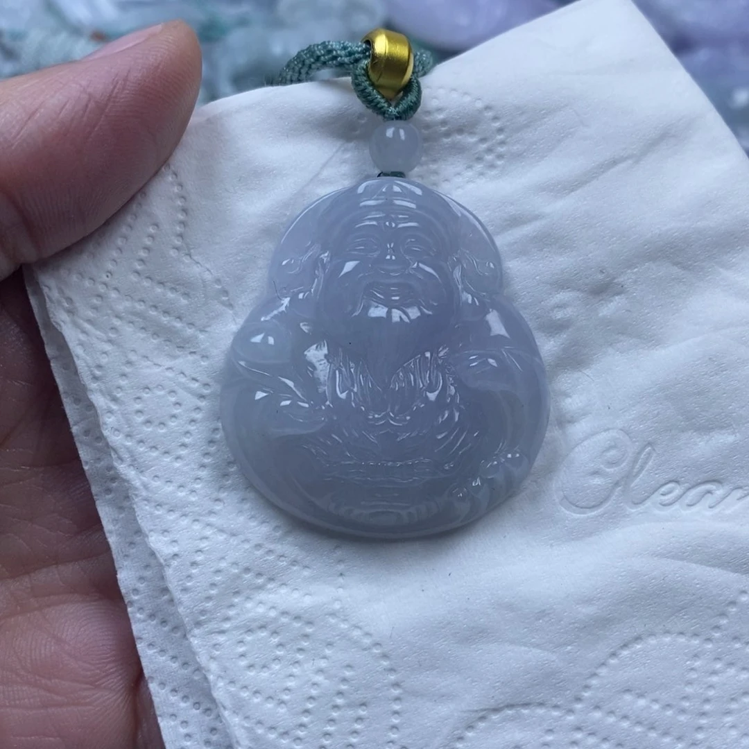 颈饰未镶嵌翡翠茗翡翠