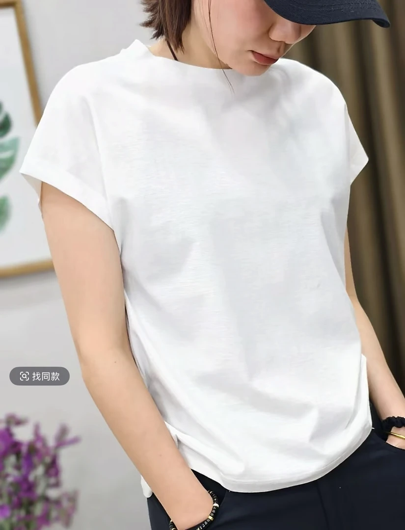 HALUNGLE/海伦格丽精选5118时尚百搭舒适显瘦T