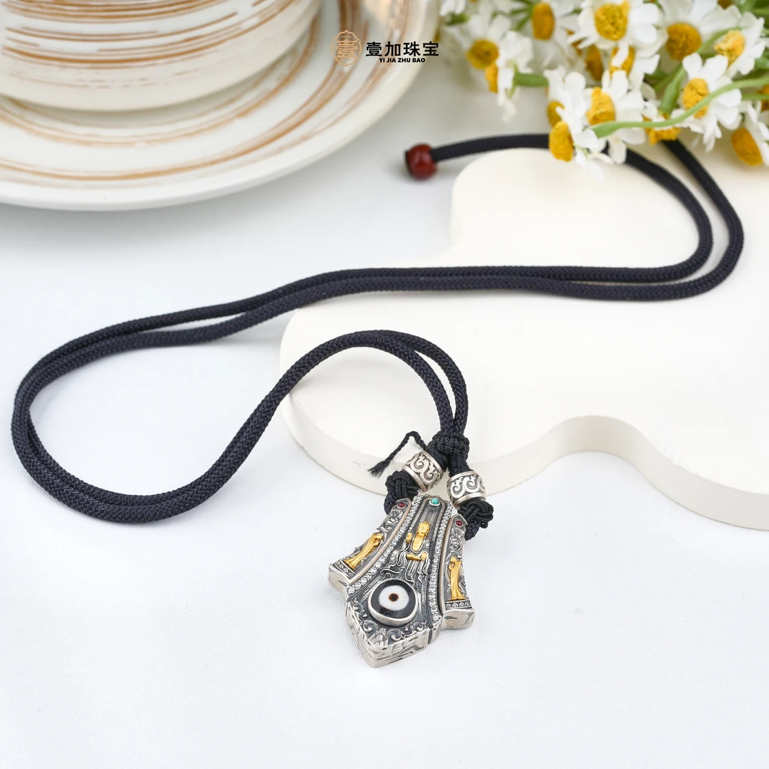 壹加小青|释迦摩尼一眼吊坠多样性发其一0116V