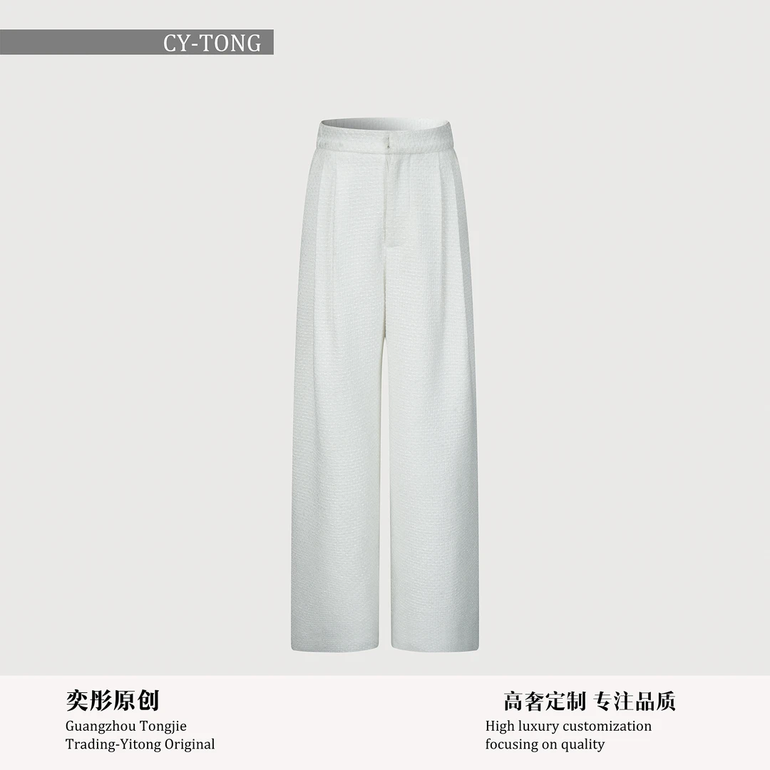 【彤姐原创】冬季修身优雅气质显瘦时尚设计师款裤子TWTZ4200