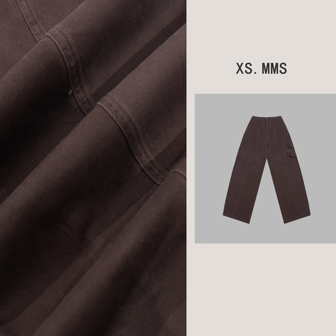 MMS【漫哈顿】 品牌设计师女装 休闲百搭显瘦工装长裤 K25369468