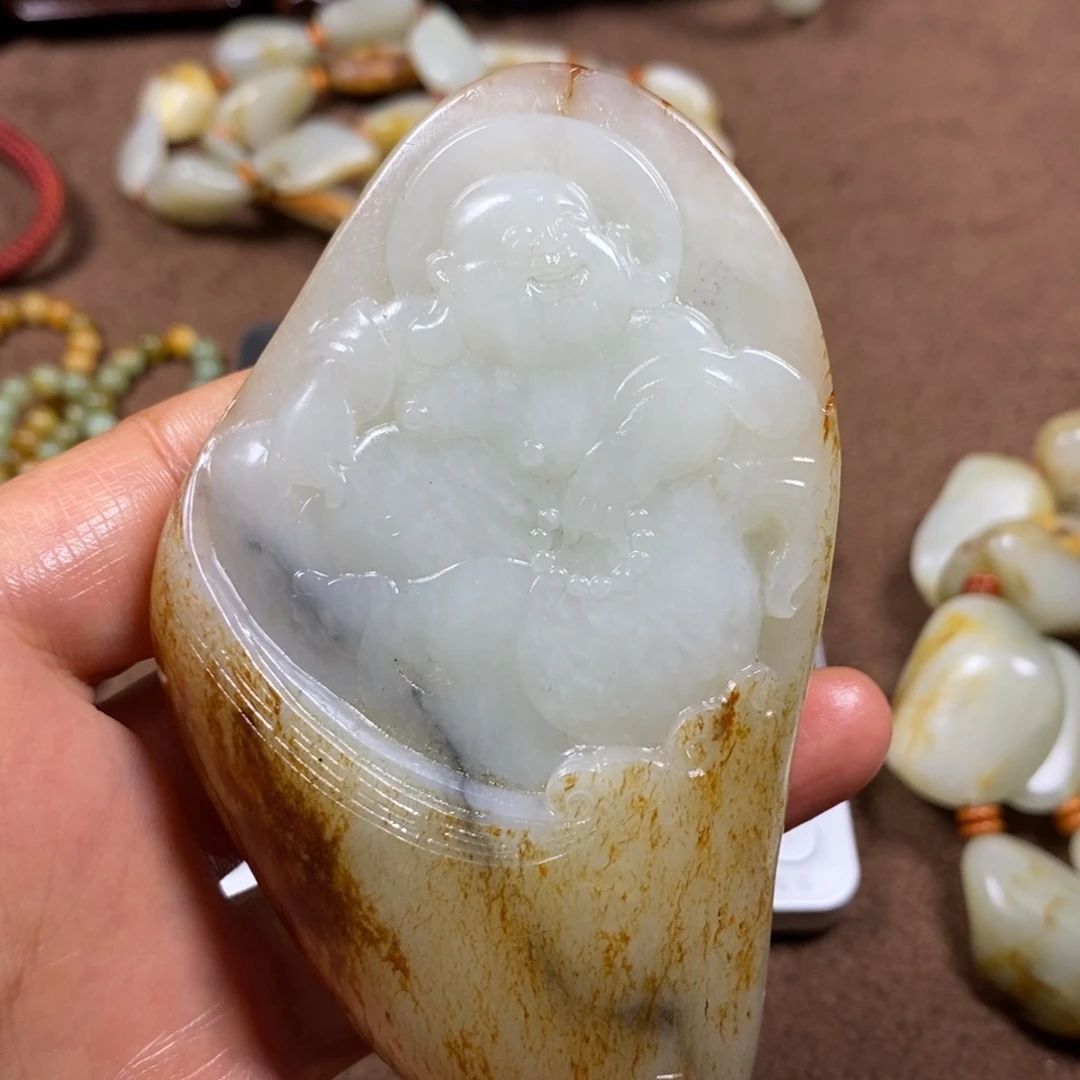 美***好和田玉未镶嵌摆件