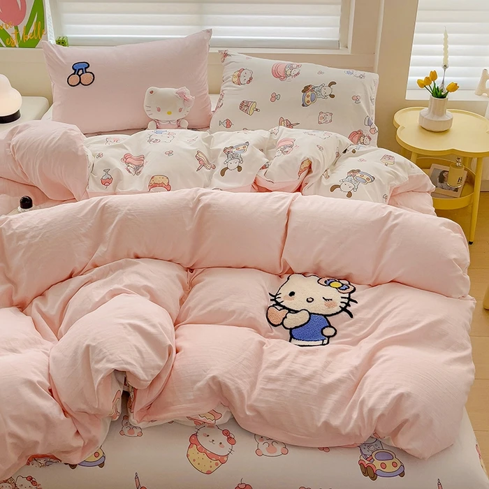 A类母婴级超柔亲肤云朵软感毛巾绣四件套绣花工艺双面用宿舍3件套