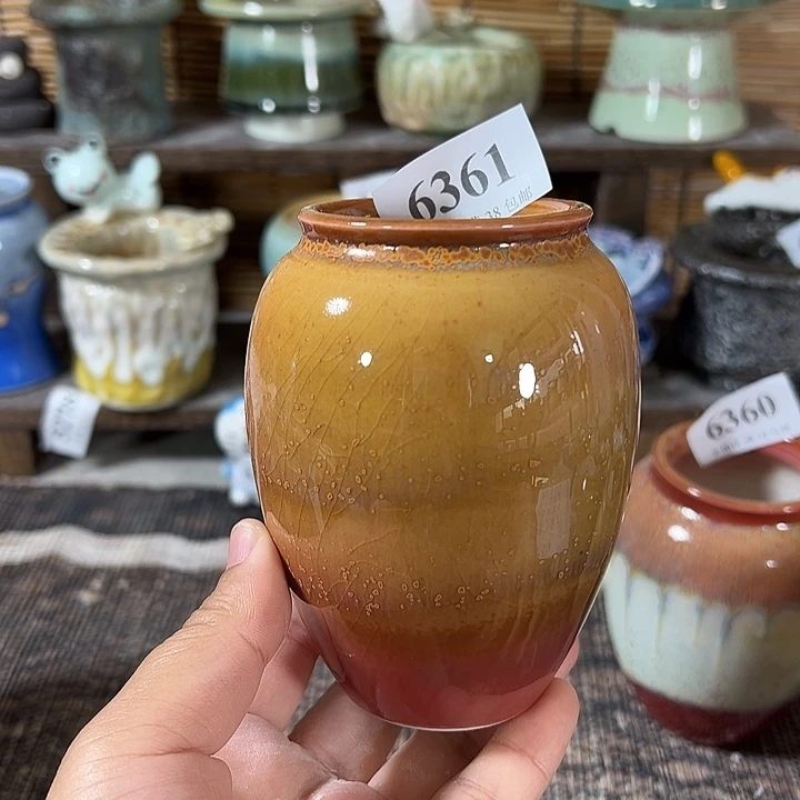 口5高10 手工花盆满30包邮