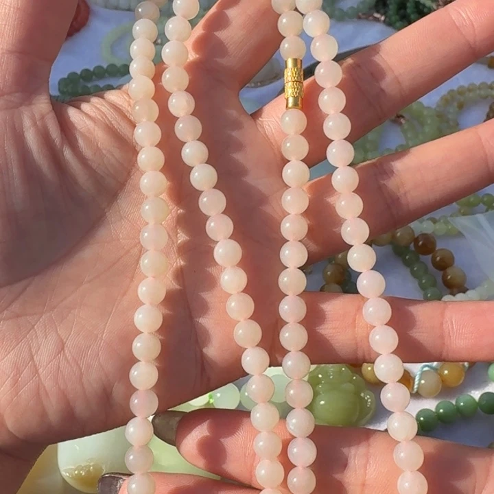 和田玉未镶嵌颈饰卡6